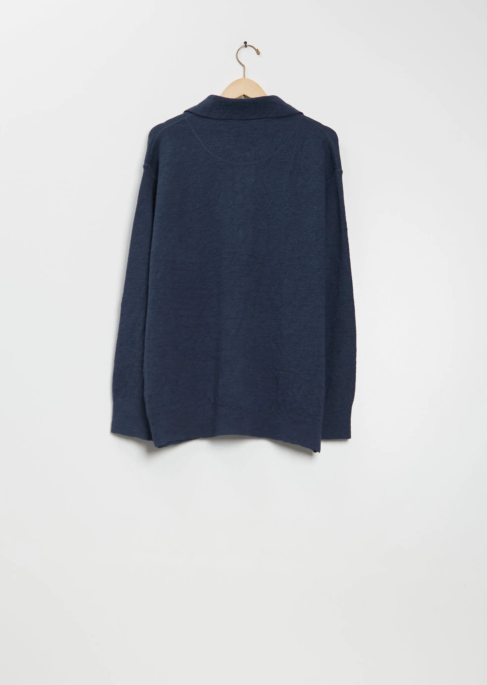 Oversized Wool Knitted Polo sold by La Garconne product image thumbnail 2
