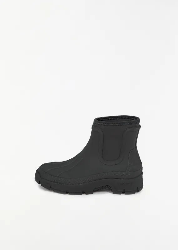 x Tretorn Marie Boot — Black sold by La Garconne