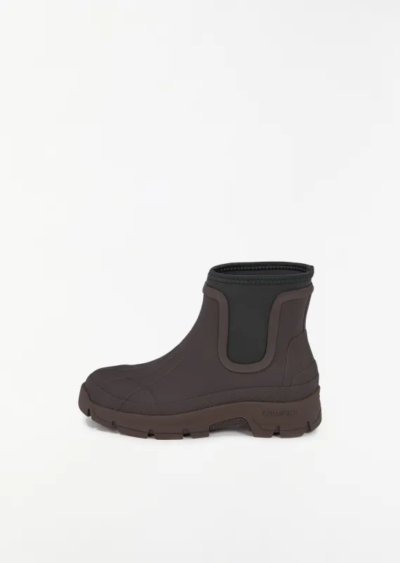 x Tretorn Marie Boot — Coffee Brown sold by La Garconne