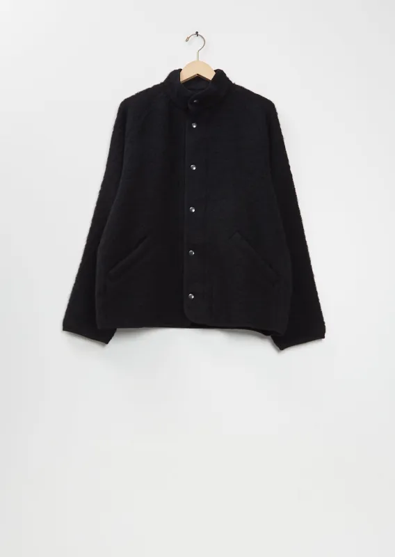 Countour Wool Unlined Jacket — Black sold by La Garconne