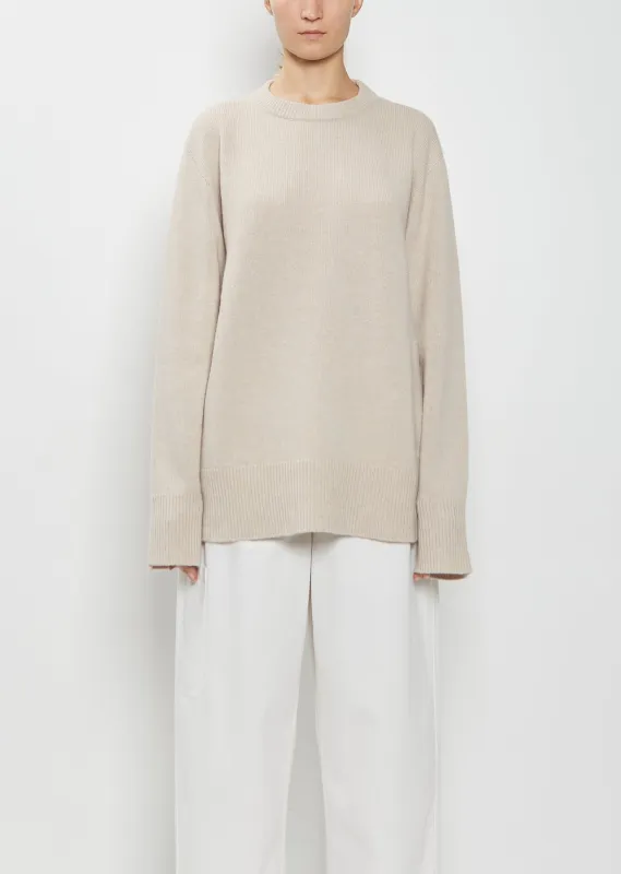 Simeb Wool Cashmere Top sold by La Garconne