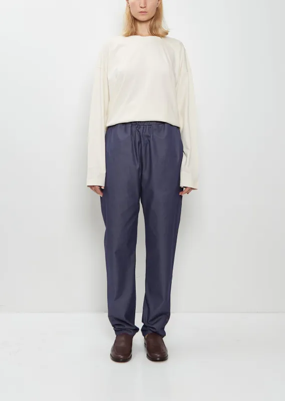 42 Tapered Cotton Jean Trouser sold by La Garconne