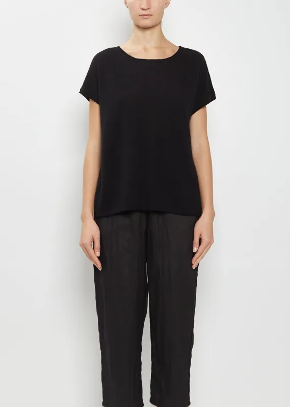 Silk Cashmere Top sold by La Garconne