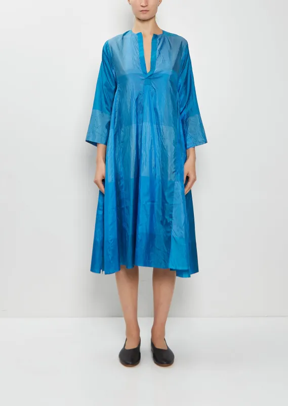 Short Tule Silk Habotai Dress sold by La Garconne