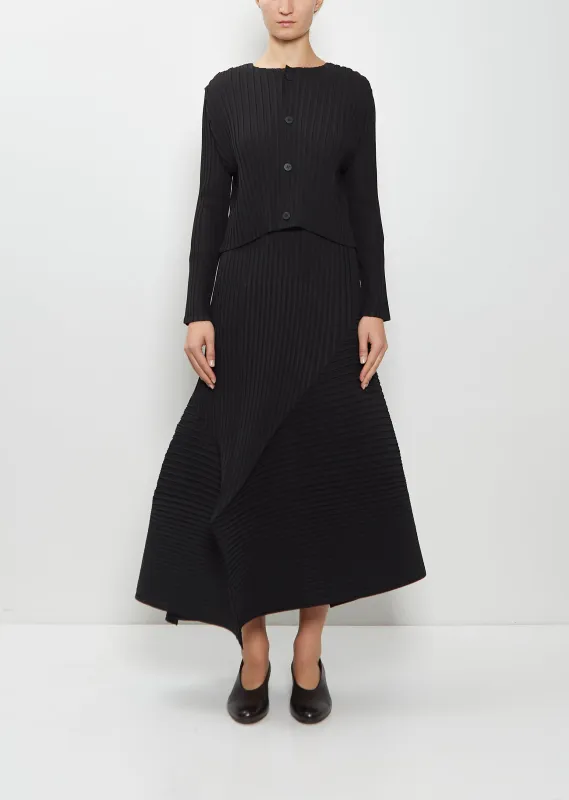 Fold Pleats Skirt made by Issey Miyake