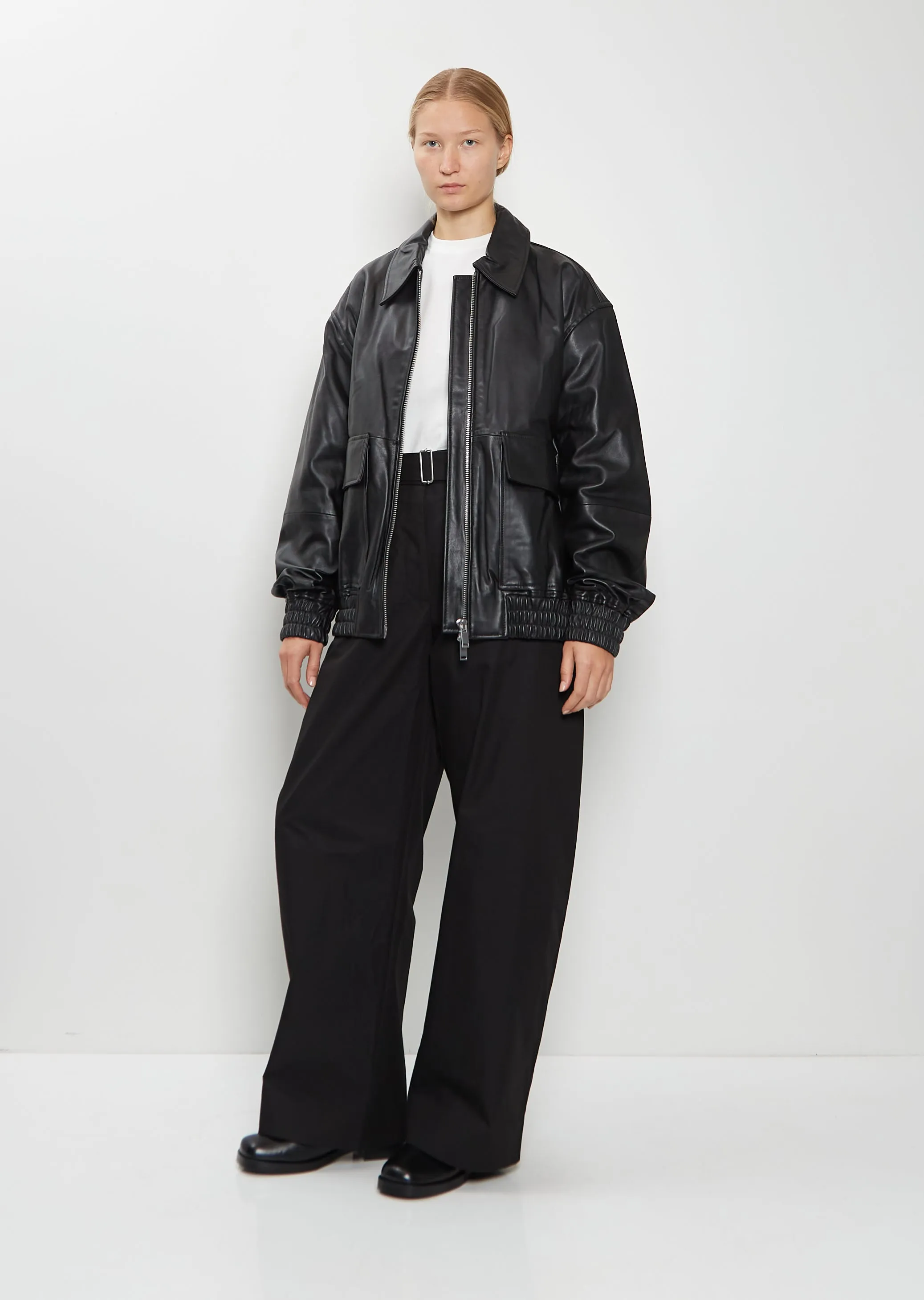 Piston Leather Bomber sold by La Garconne product image thumbnail 4