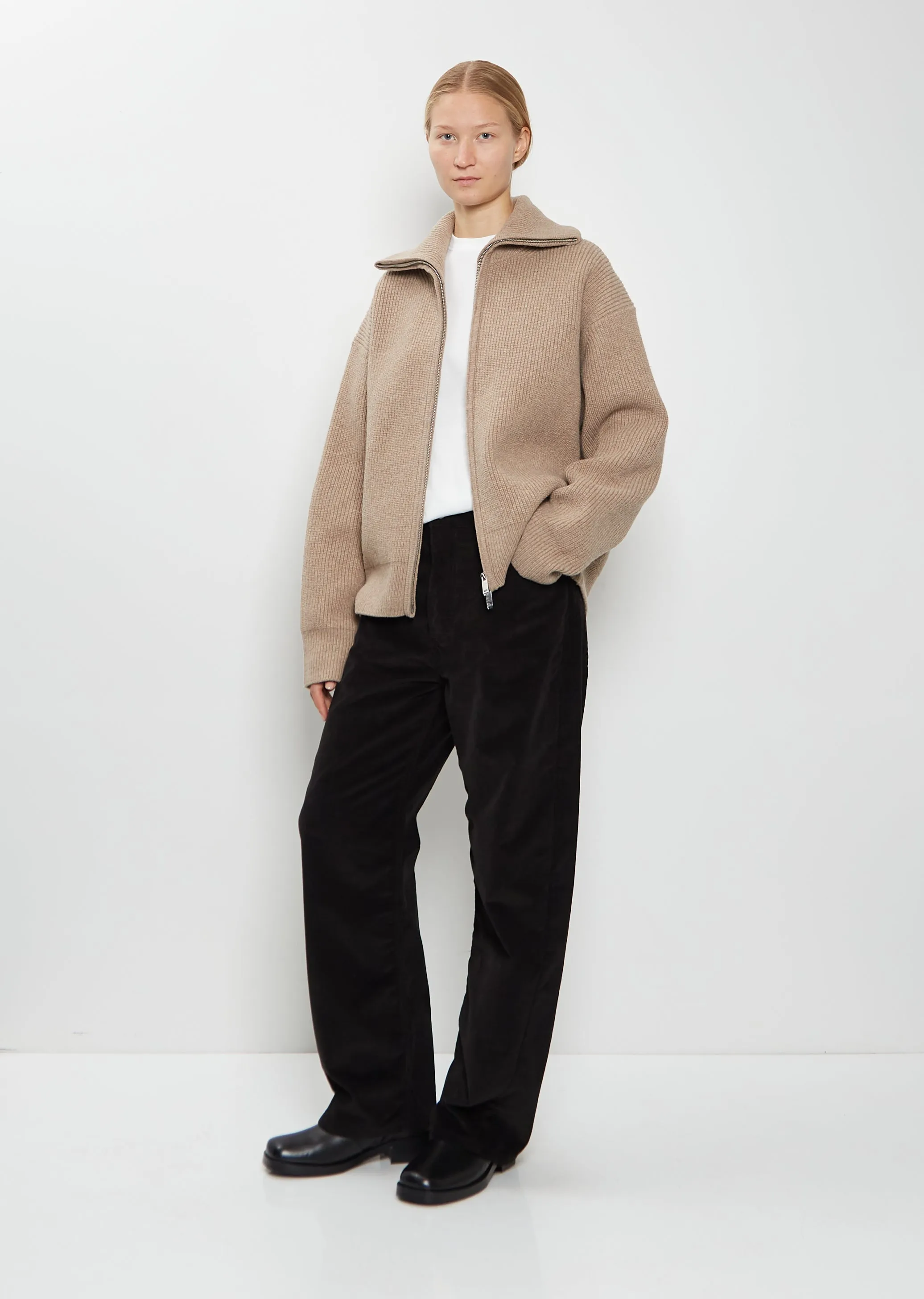 Sandos Merino Wool Cardigan sold by La Garconne product image thumbnail 4