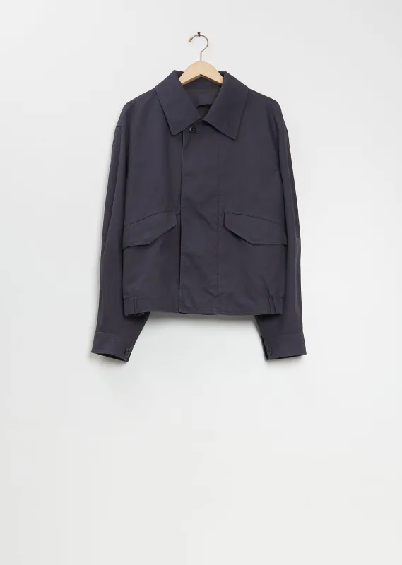 Boxy Cotton Blouson sold by La Garconne