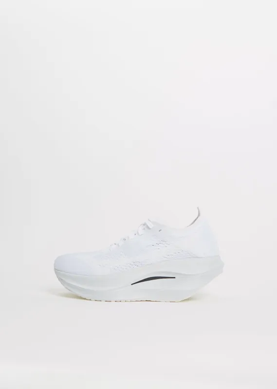 x Mizuno Wave Rebellion Pro 3 Sneaker — White sold by La Garconne