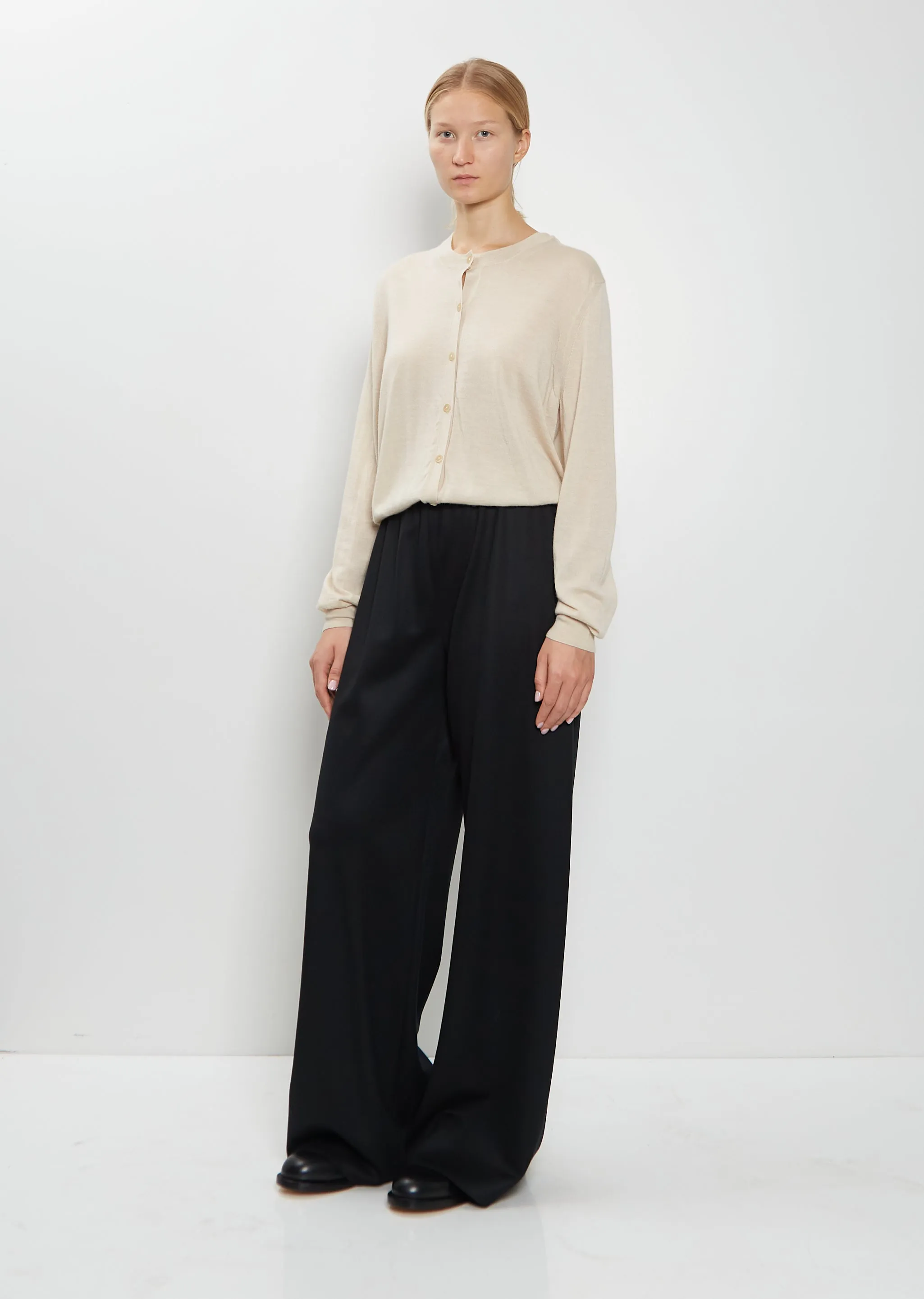 Wool Flannel Gala Pant sold by La Garconne product image thumbnail 4