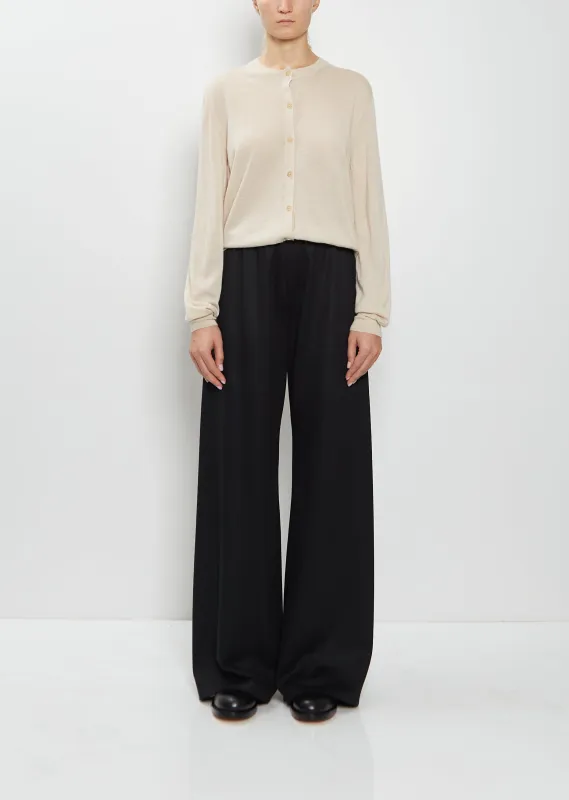 Wool Flannel Gala Pant sold by La Garconne