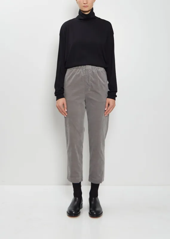 Easy Cotton Tapered Trousers sold by La Garconne