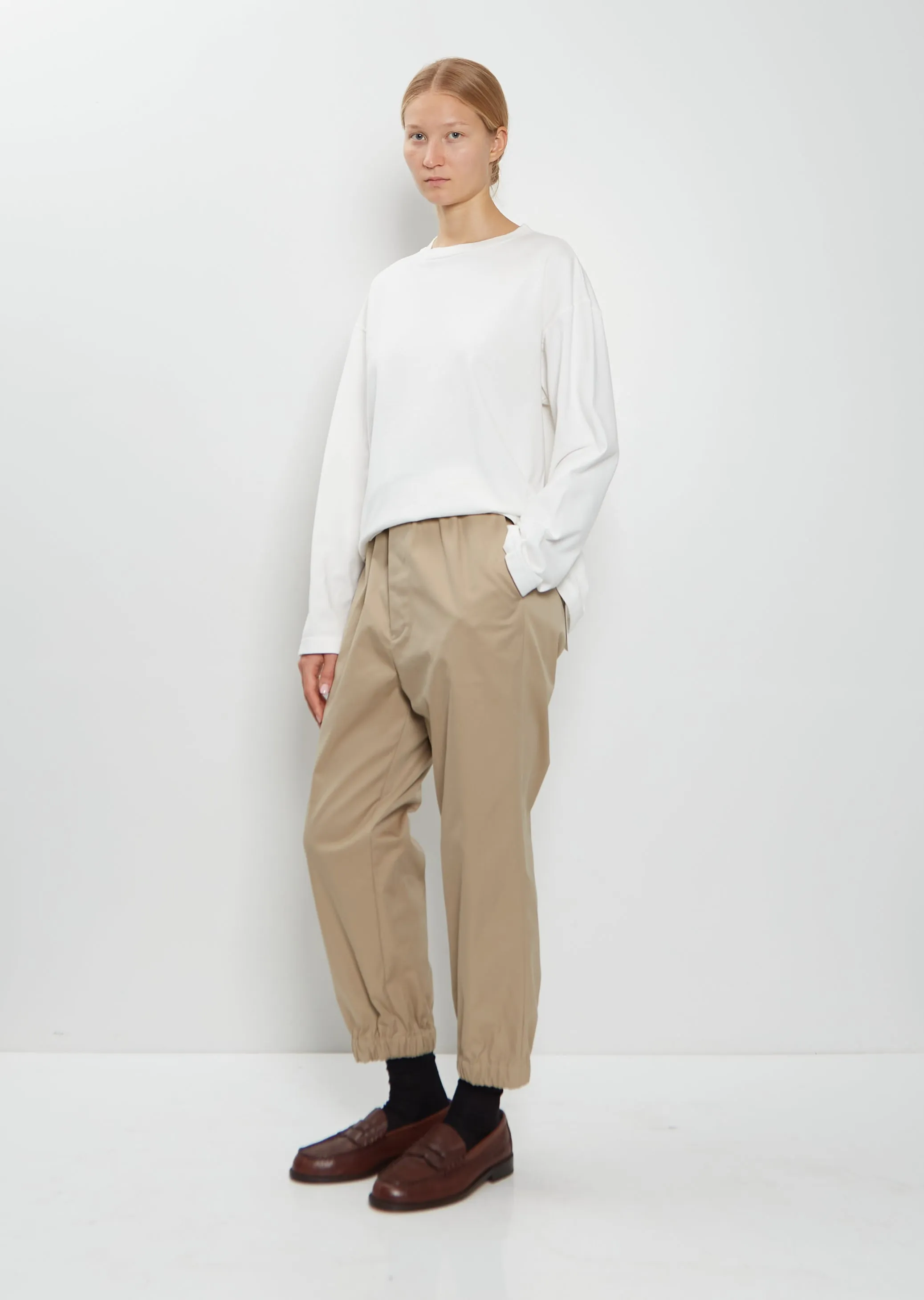 Cuffed Cotton Blend Training Pants sold by La Garconne product image thumbnail 4