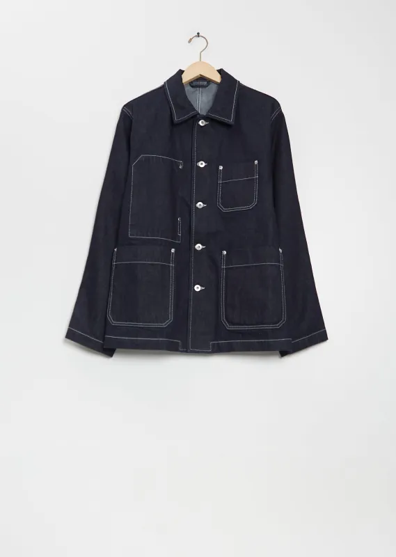 Camille Cotton Denim Jacket sold by La Garconne