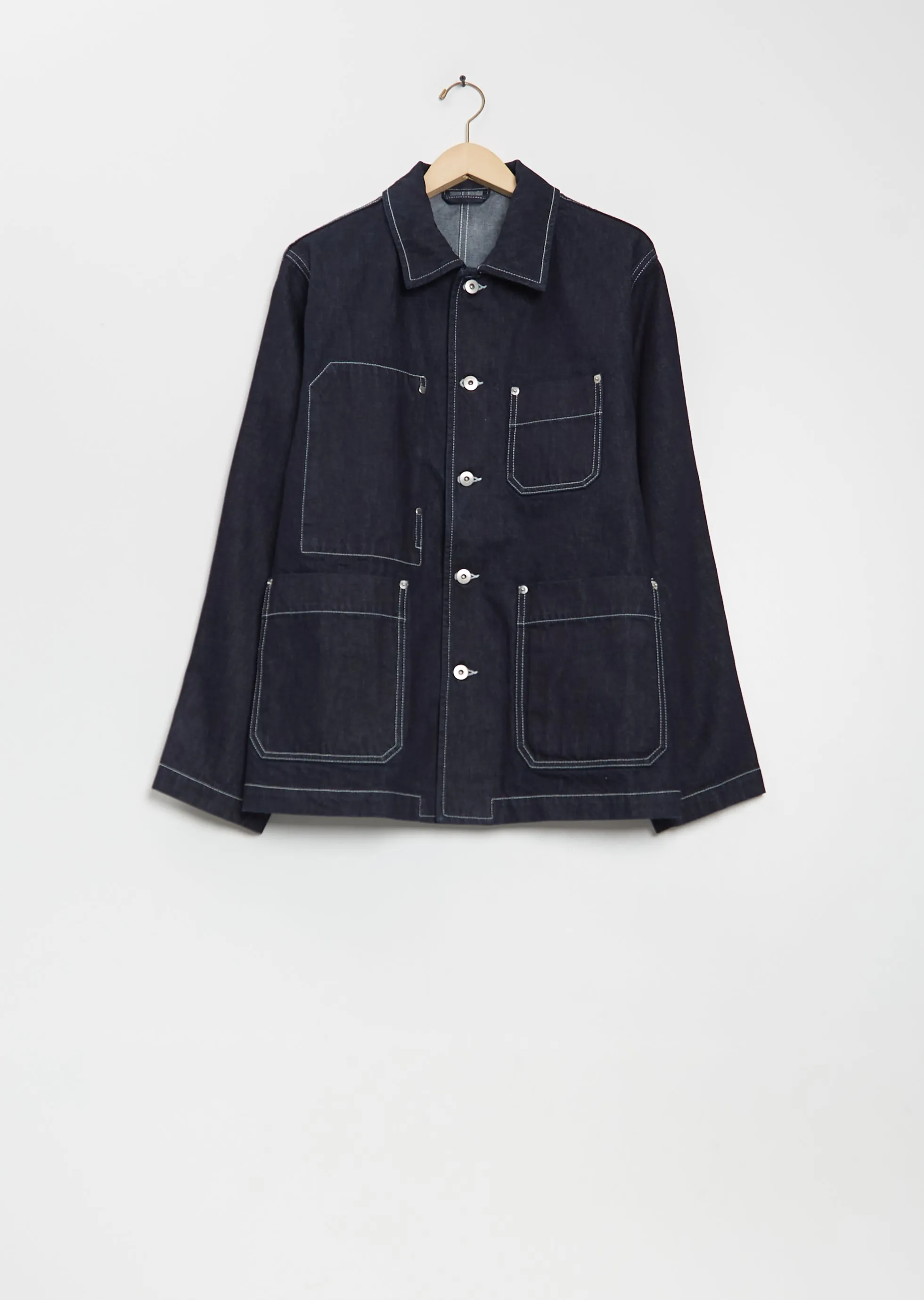 Camille Cotton Denim Jacket sold by La Garconne