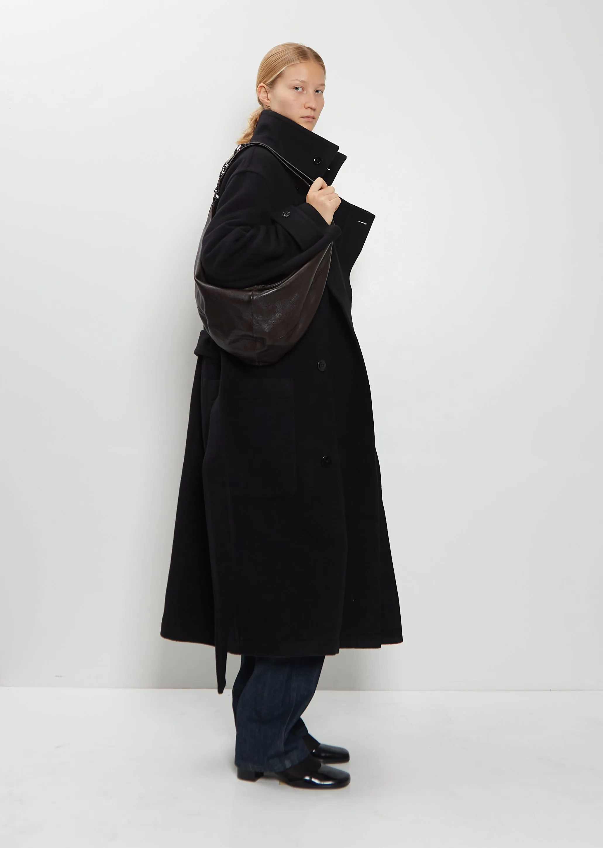 Quiver Clip Leather Bag sold by La Garconne product image thumbnail 5