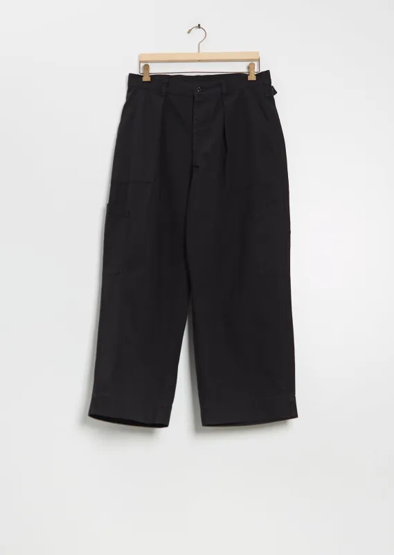 USAF Hemmed Bottom Cotton Pant sold by La Garconne