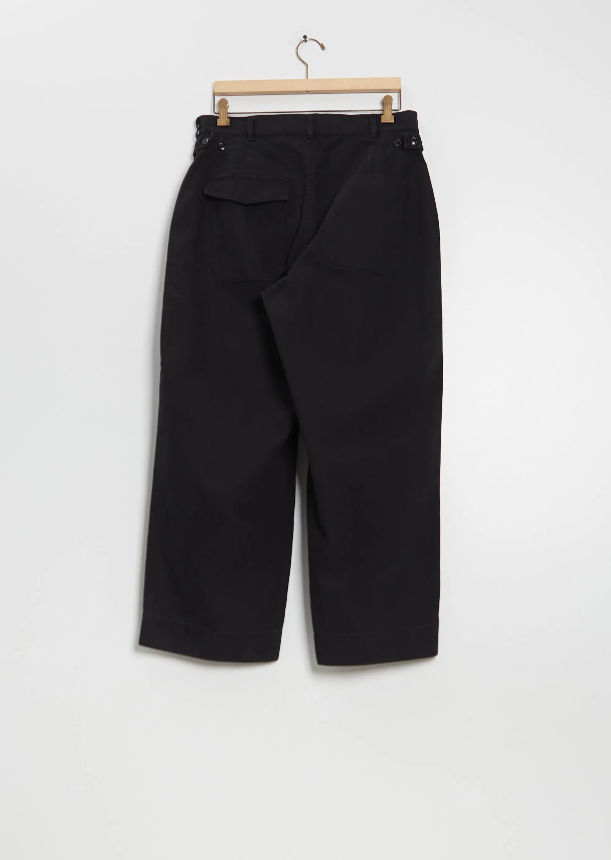 USAF Hemmed Bottom Cotton Pant sold by La Garconne product image thumbnail 2