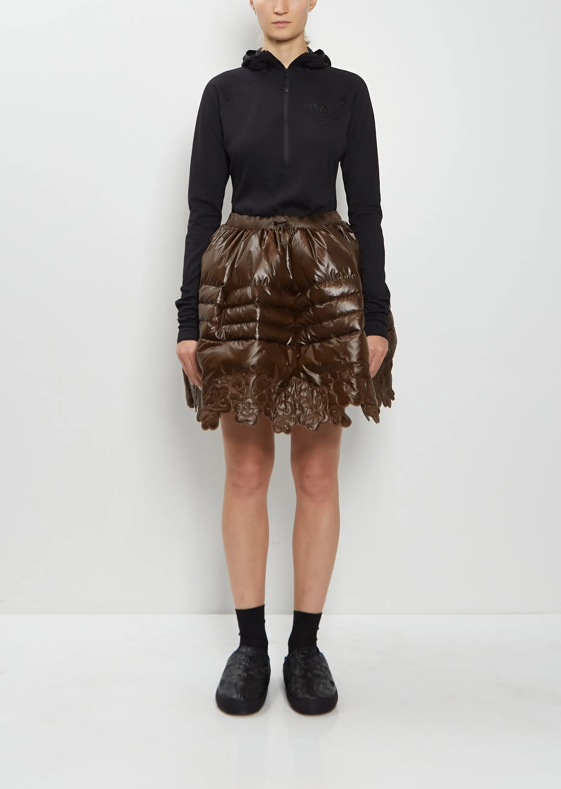 x The North Face Elena Down Skirt sold by La Garconne