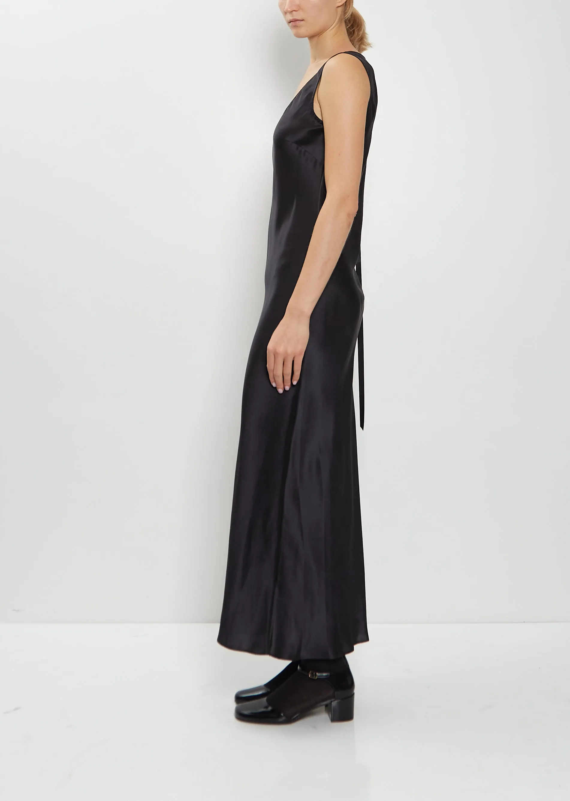 Bow Detail Silk Camisole Dress sold by La Garconne product image thumbnail 2