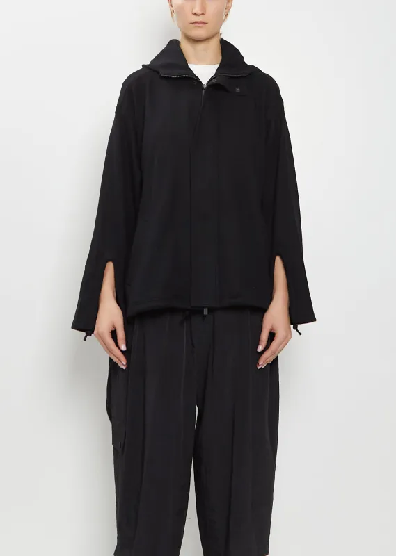 Hooded Wool Jacket sold by La Garconne