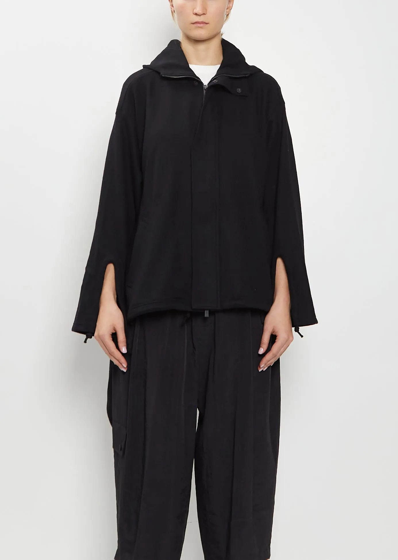 Hooded Wool Jacket sold by La Garconne