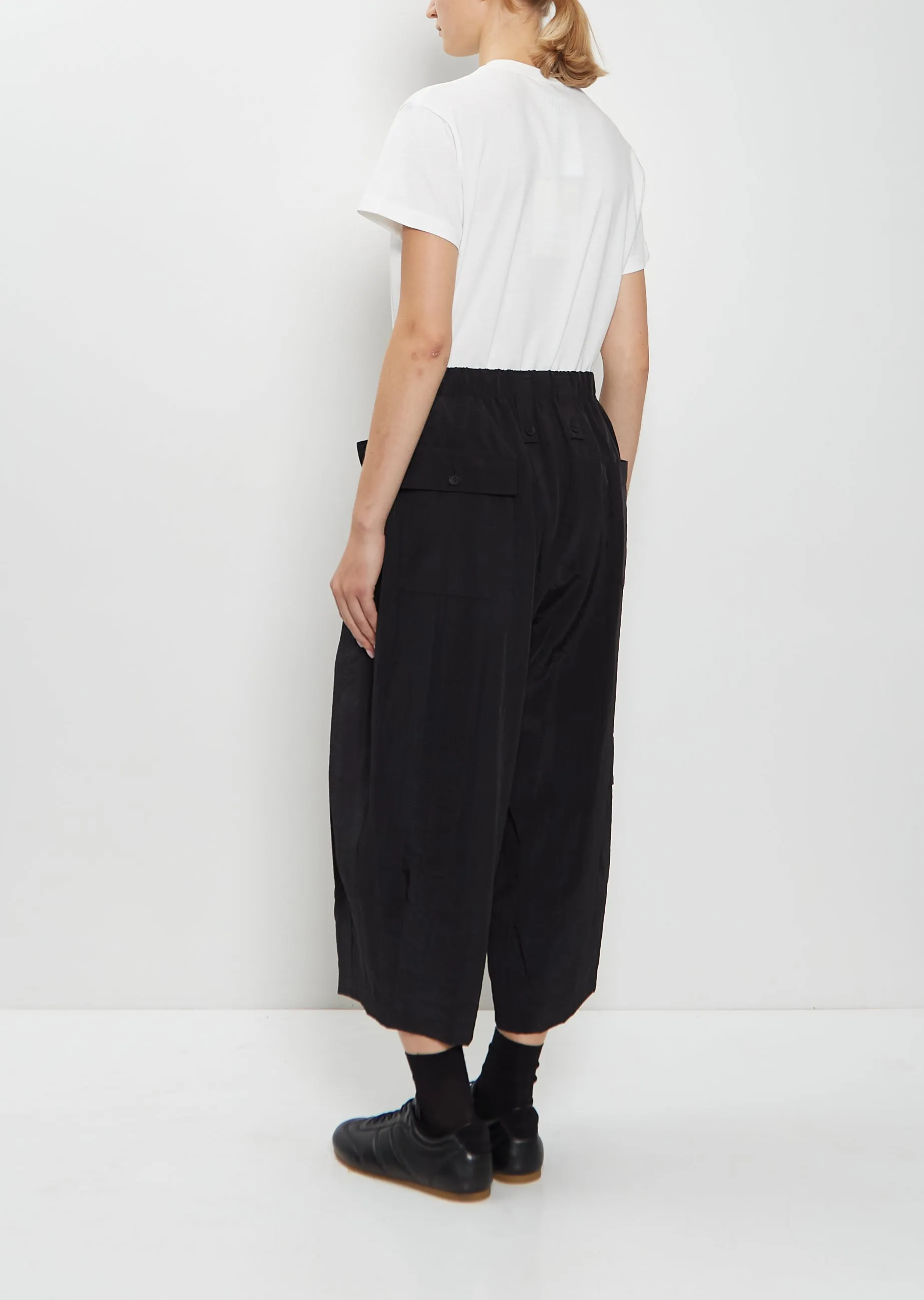 Wide Technical Silk Pants sold by La Garconne product image thumbnail 3