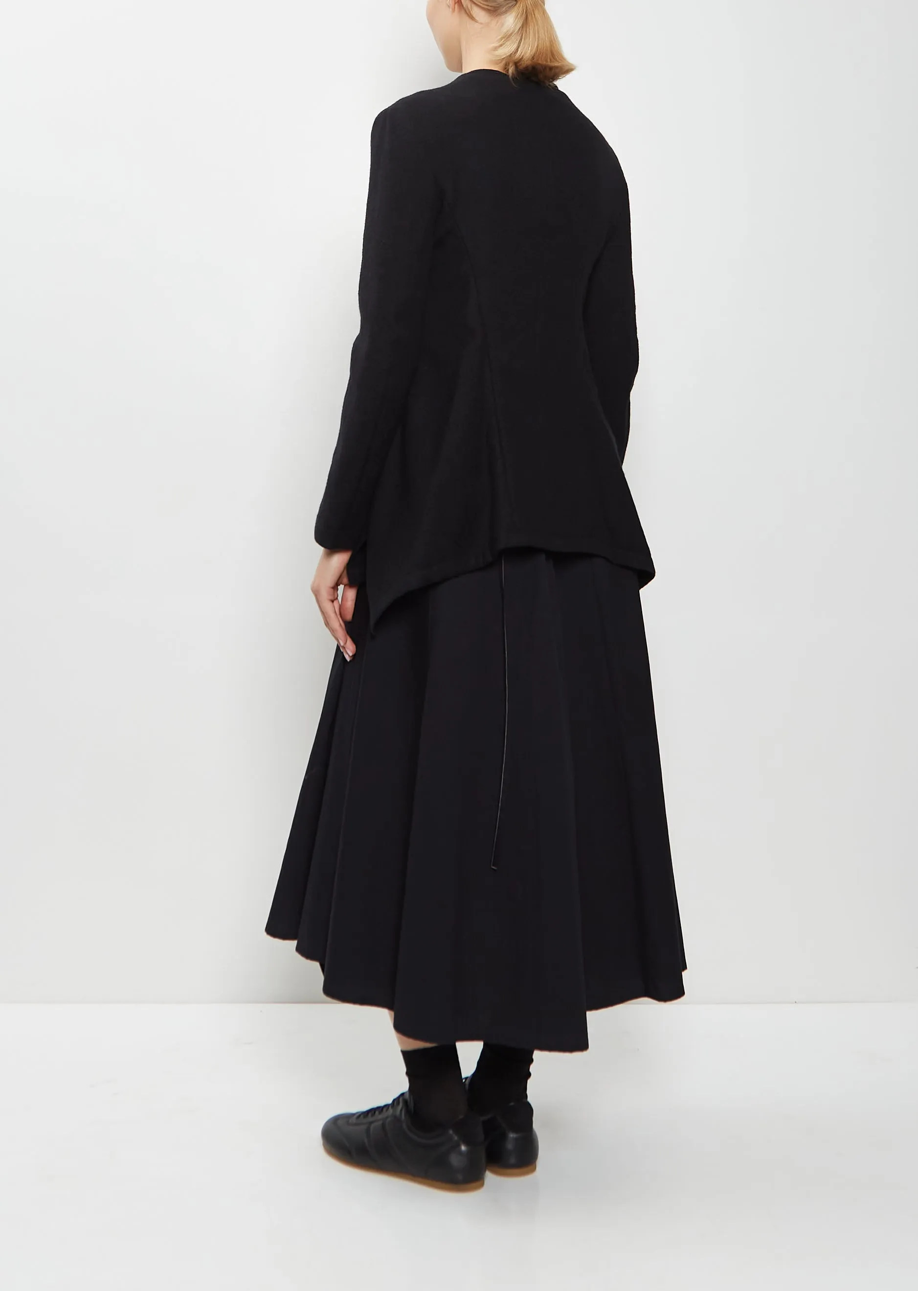 Front Zip Tailored Wool Jacket sold by La Garconne product image thumbnail 3