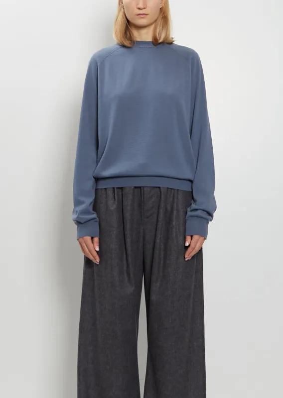 Jack Crew Neck Merino Wool Sweater sold by La Garconne