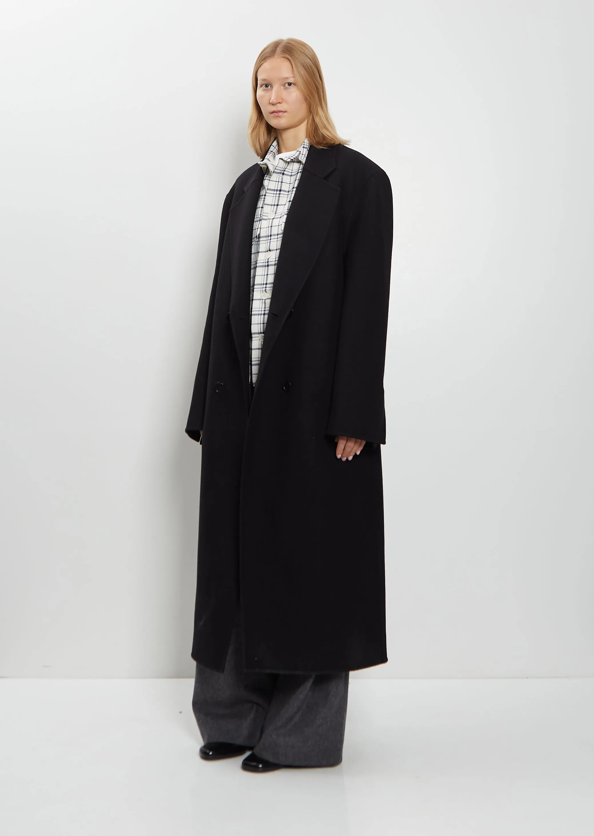 Vanley Double Breasted Wool Coat sold by La Garconne product image thumbnail 4