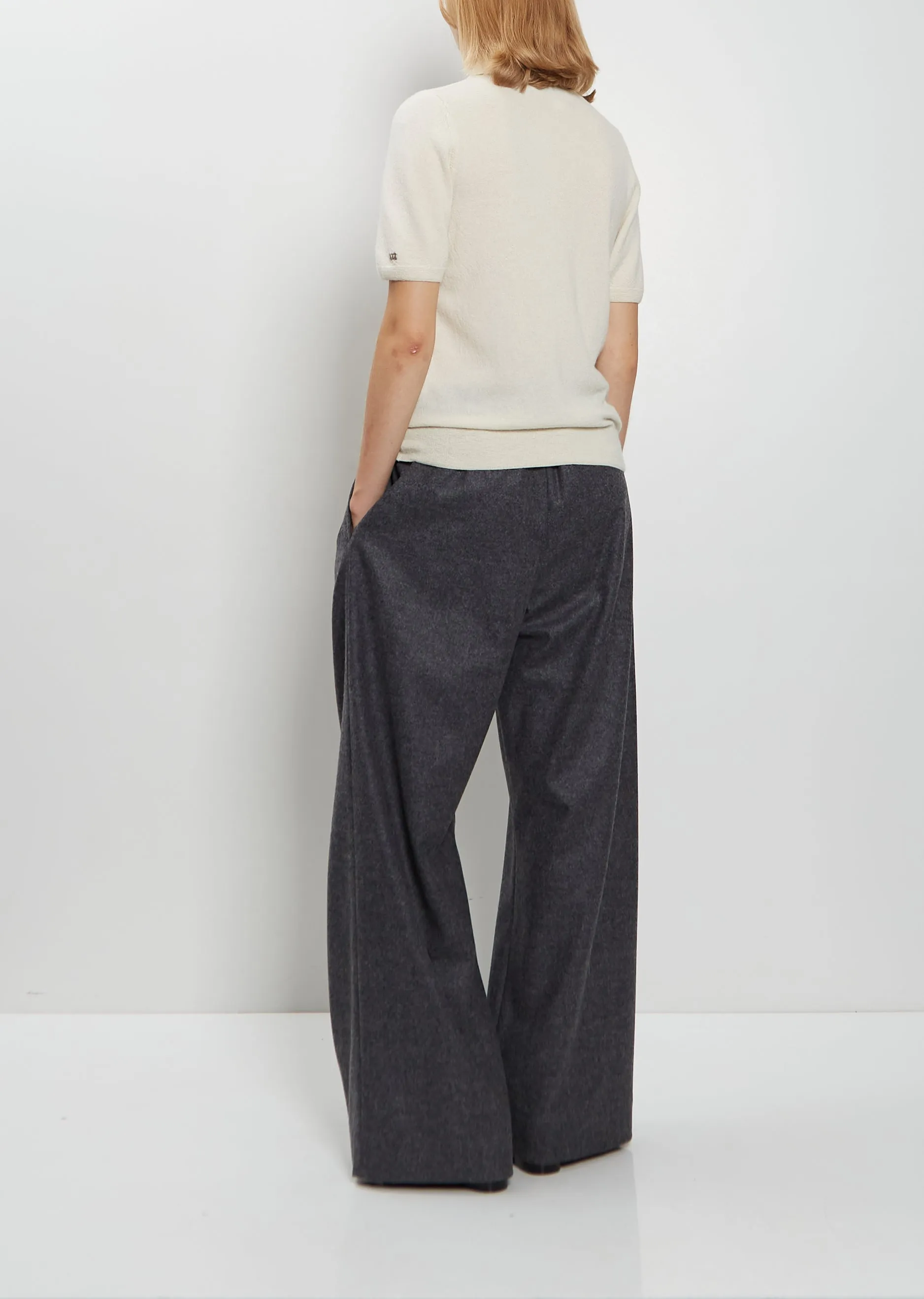 Josh Felted Cashmere Polo — Natural sold by La Garconne product image thumbnail 3