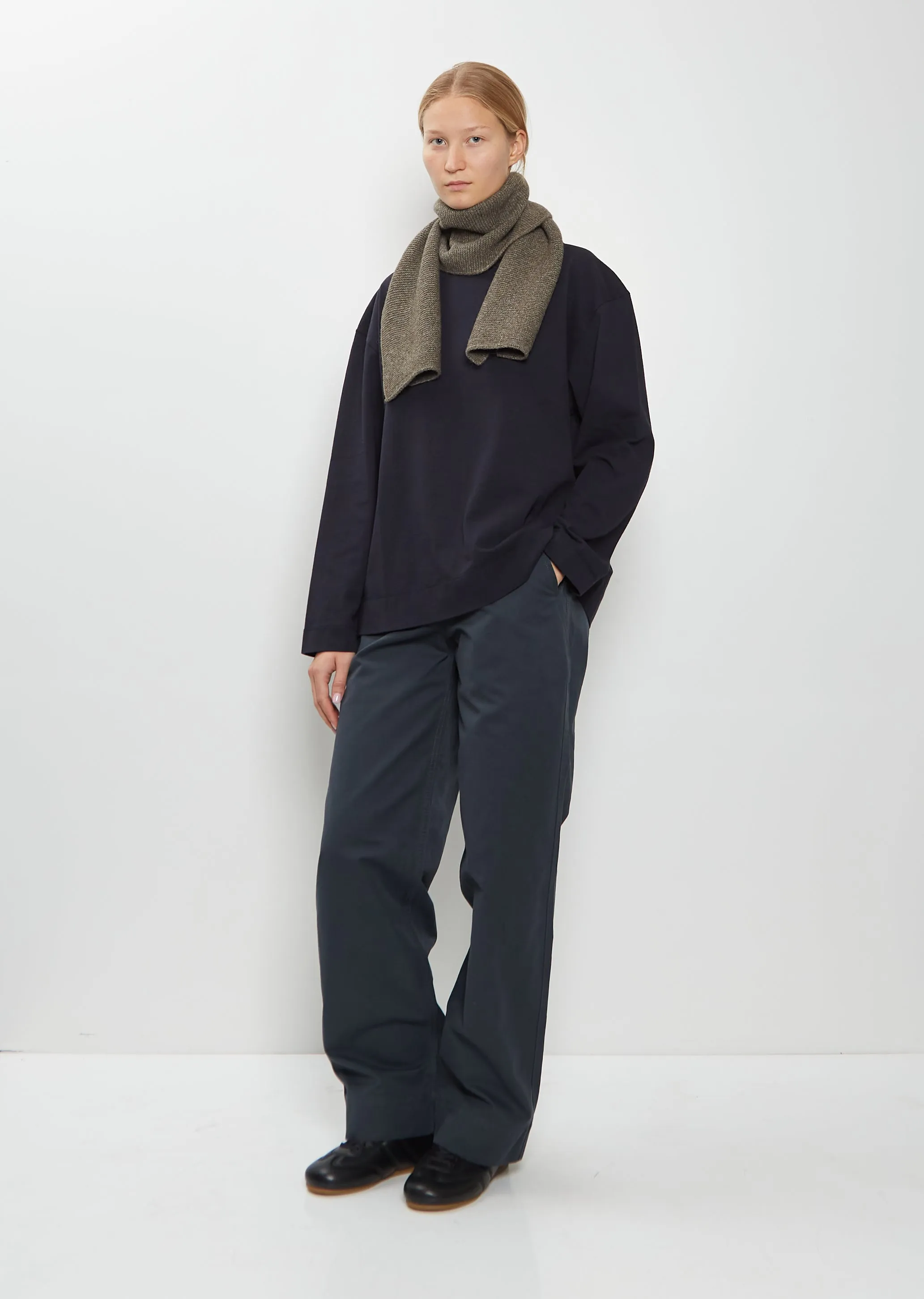 Small Yak Wool Scarf — Natural Twist sold by La Garconne product image thumbnail 2