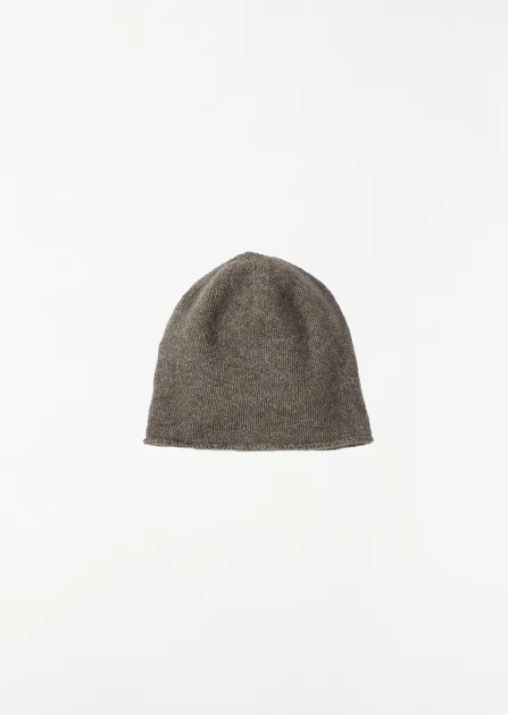 Lightweight Yak Wool Beanie — Natural Twist sold by La Garconne