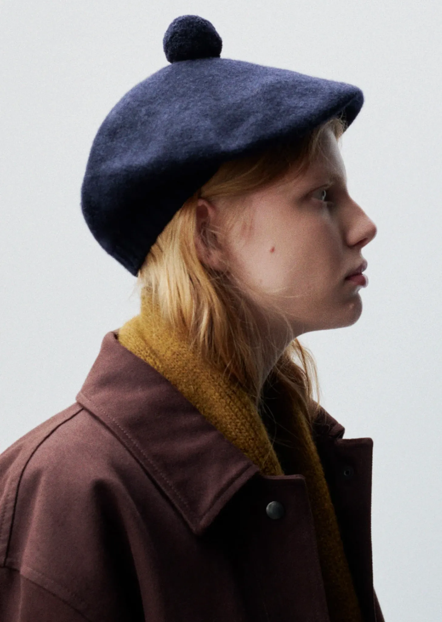 Wool Tam O Shanter Hat sold by La Garconne product image thumbnail 4