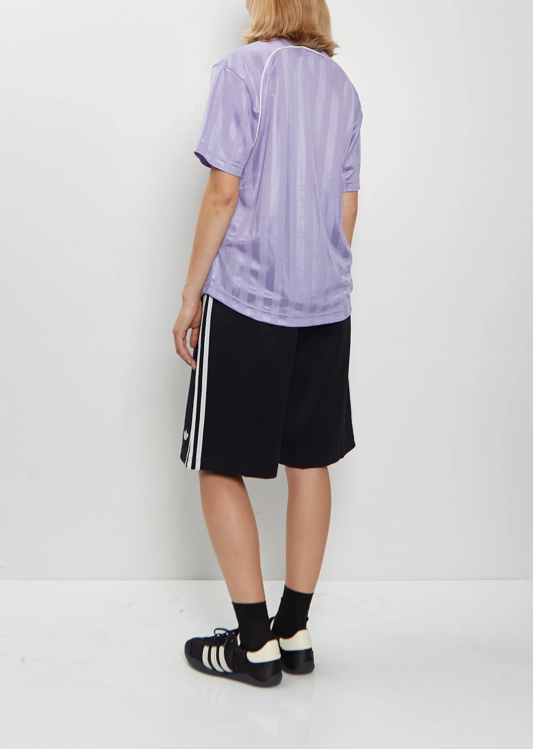 Football Jacquard Tee — Light Purple sold by La Garconne product image thumbnail 3