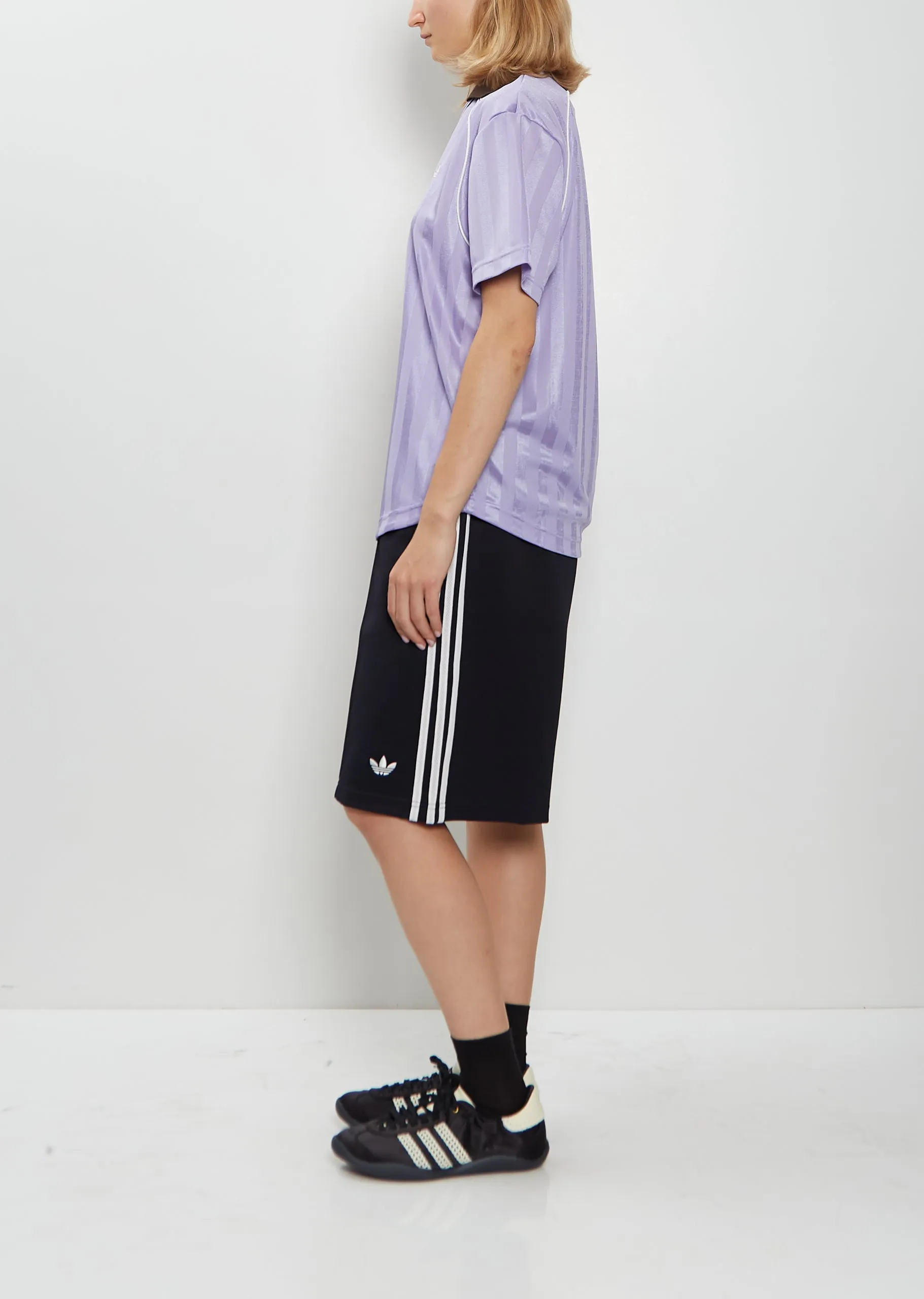 Football Jacquard Tee — Light Purple sold by La Garconne product image thumbnail 2