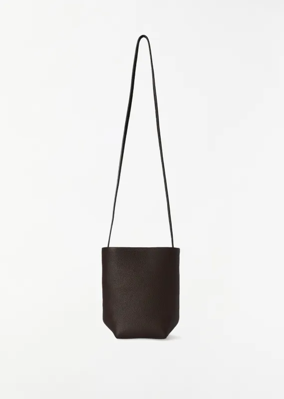 N/S Park Crossbody — Deep Brown made by The Row
