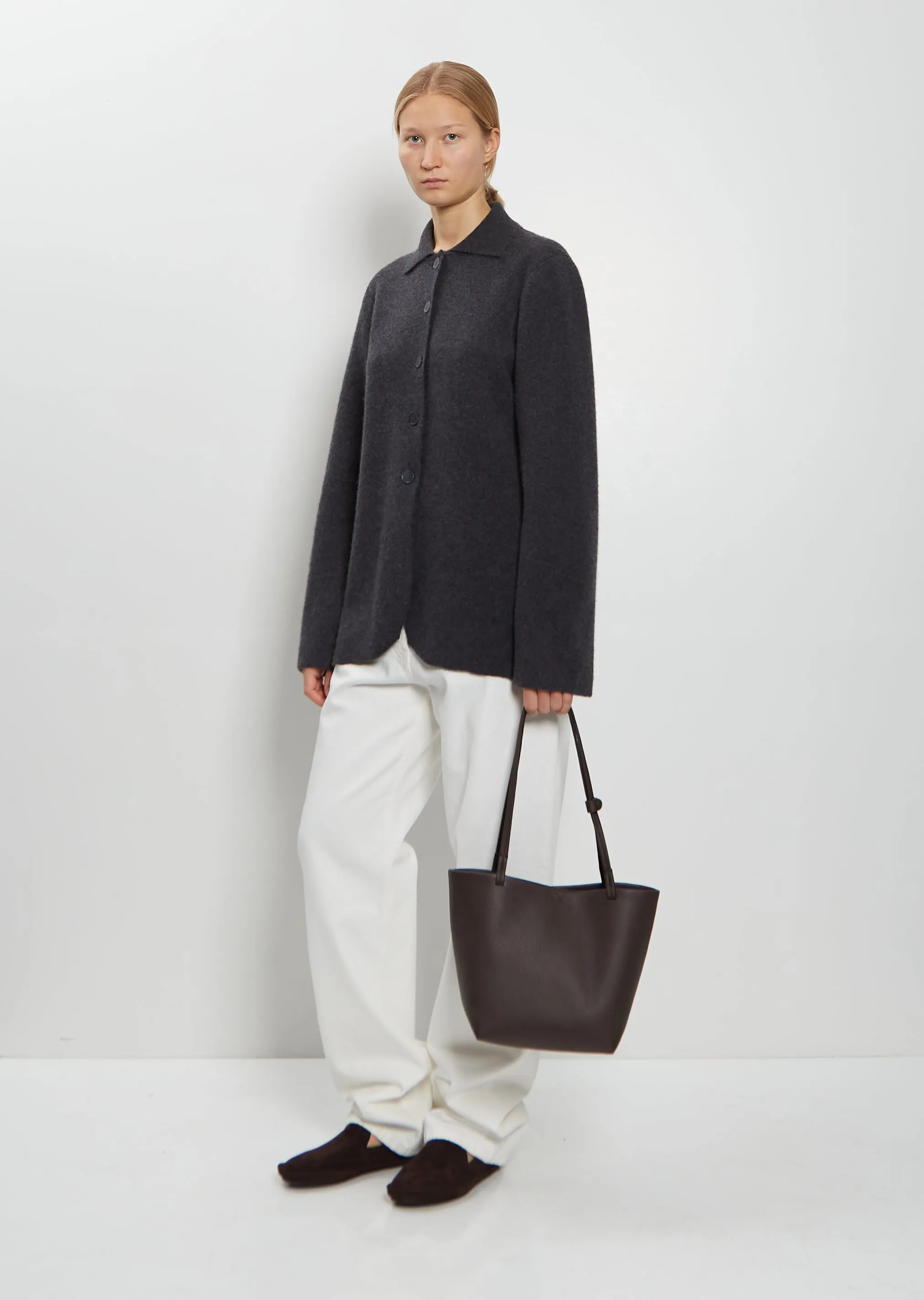 Medium Park Tote — Deep Brown sold by La Garconne product image thumbnail 2