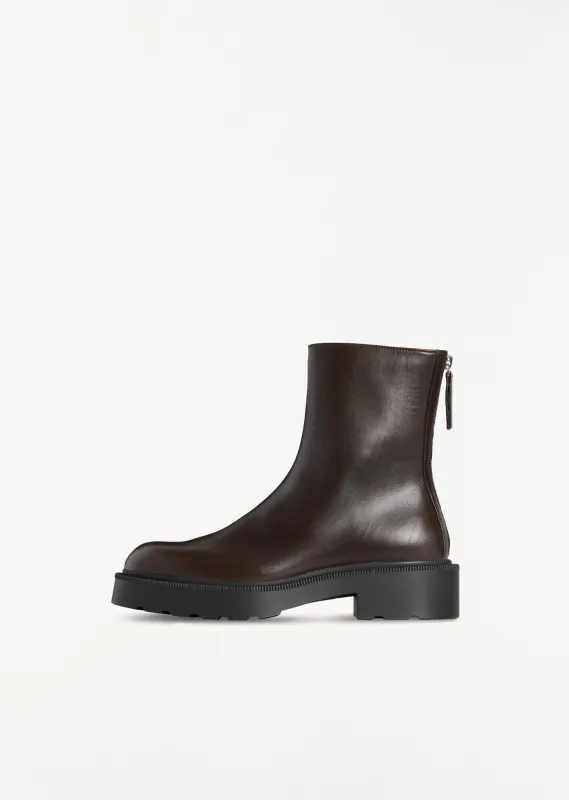 Nobilis Fast Leather Boot sold by La Garconne