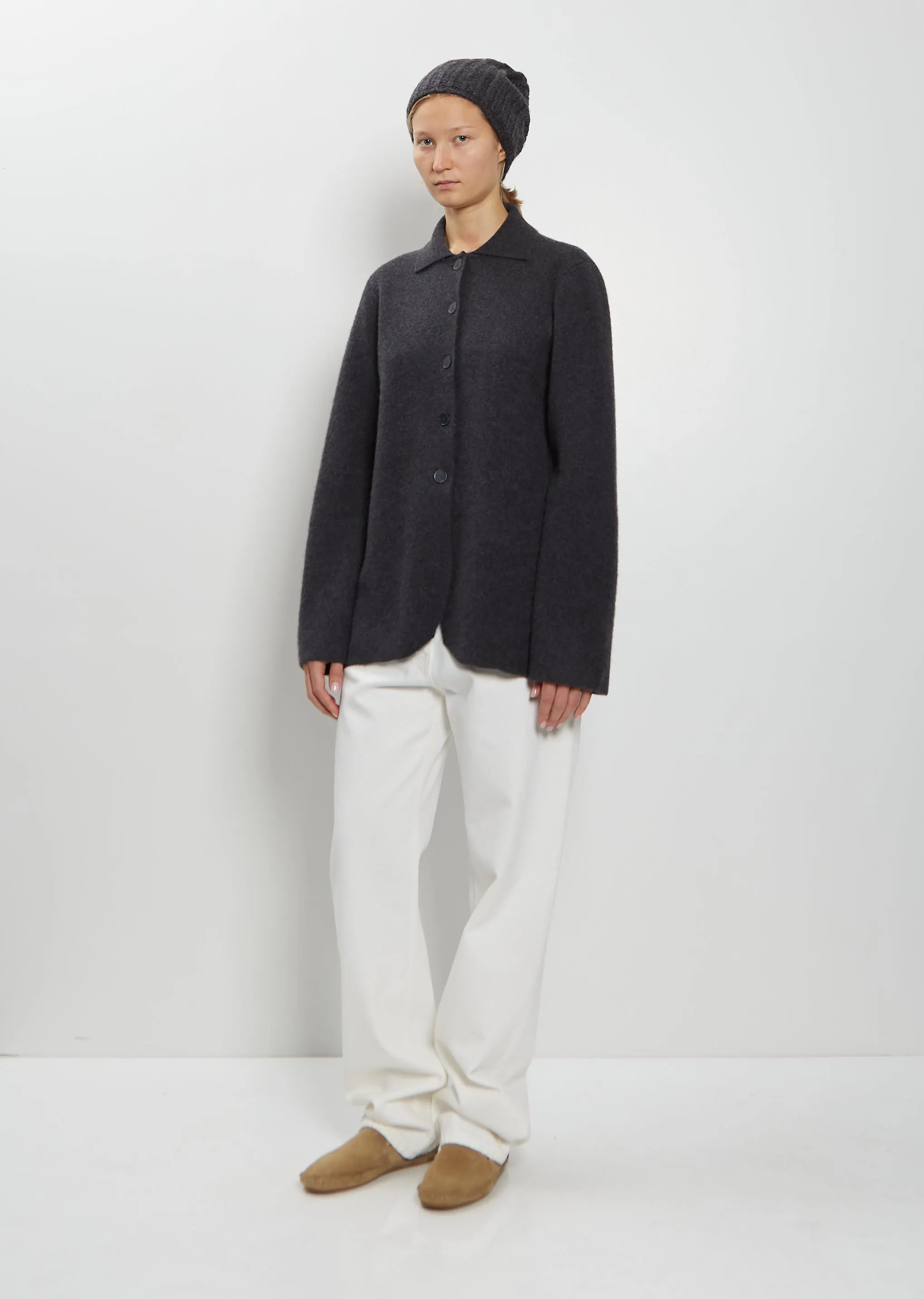 Marly Cashmere Beanie sold by La Garconne product image thumbnail 2