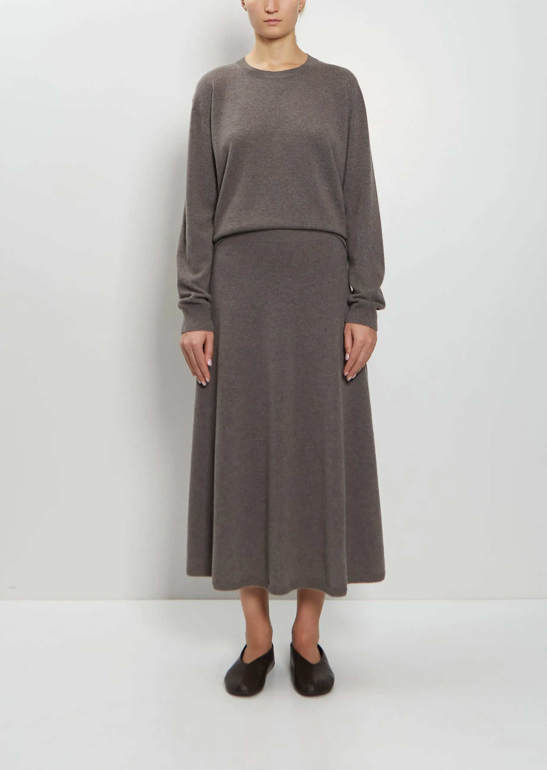 Masini Cashmere Skirt sold by La Garconne