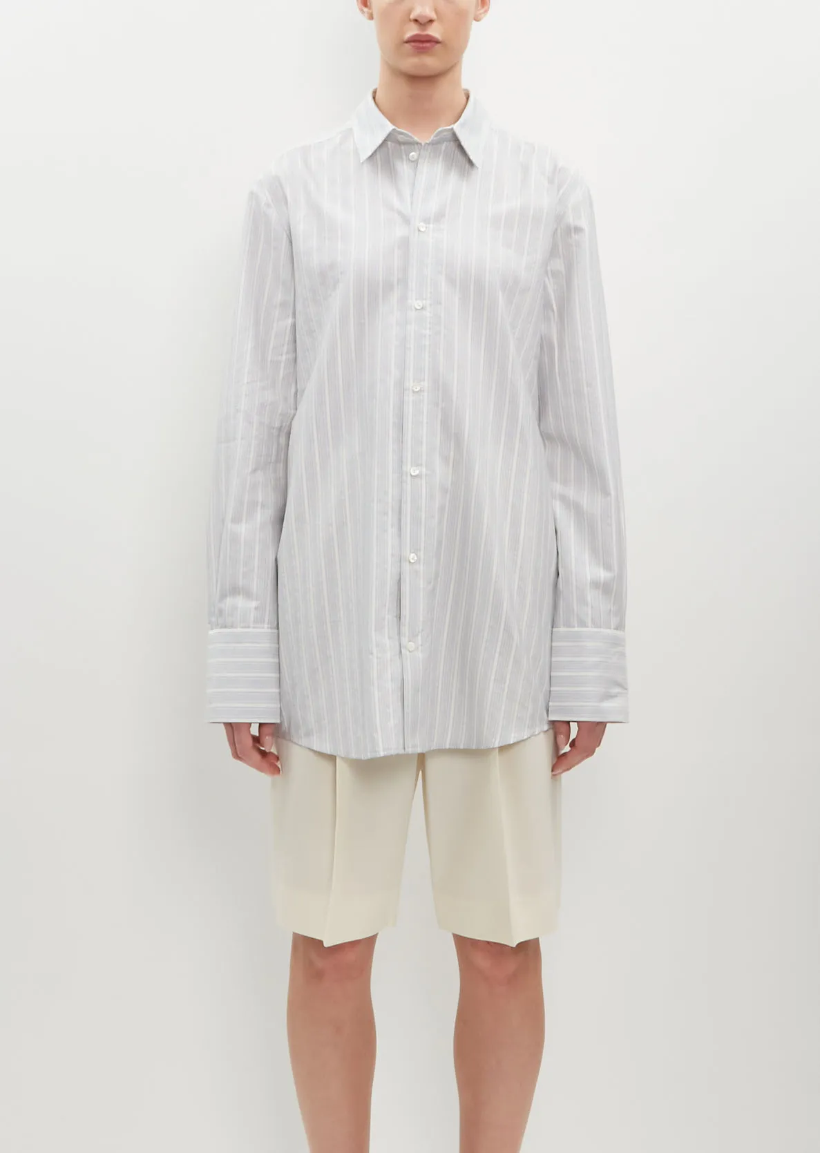 Adam Silk-Cotton Shirt sold by La Garconne