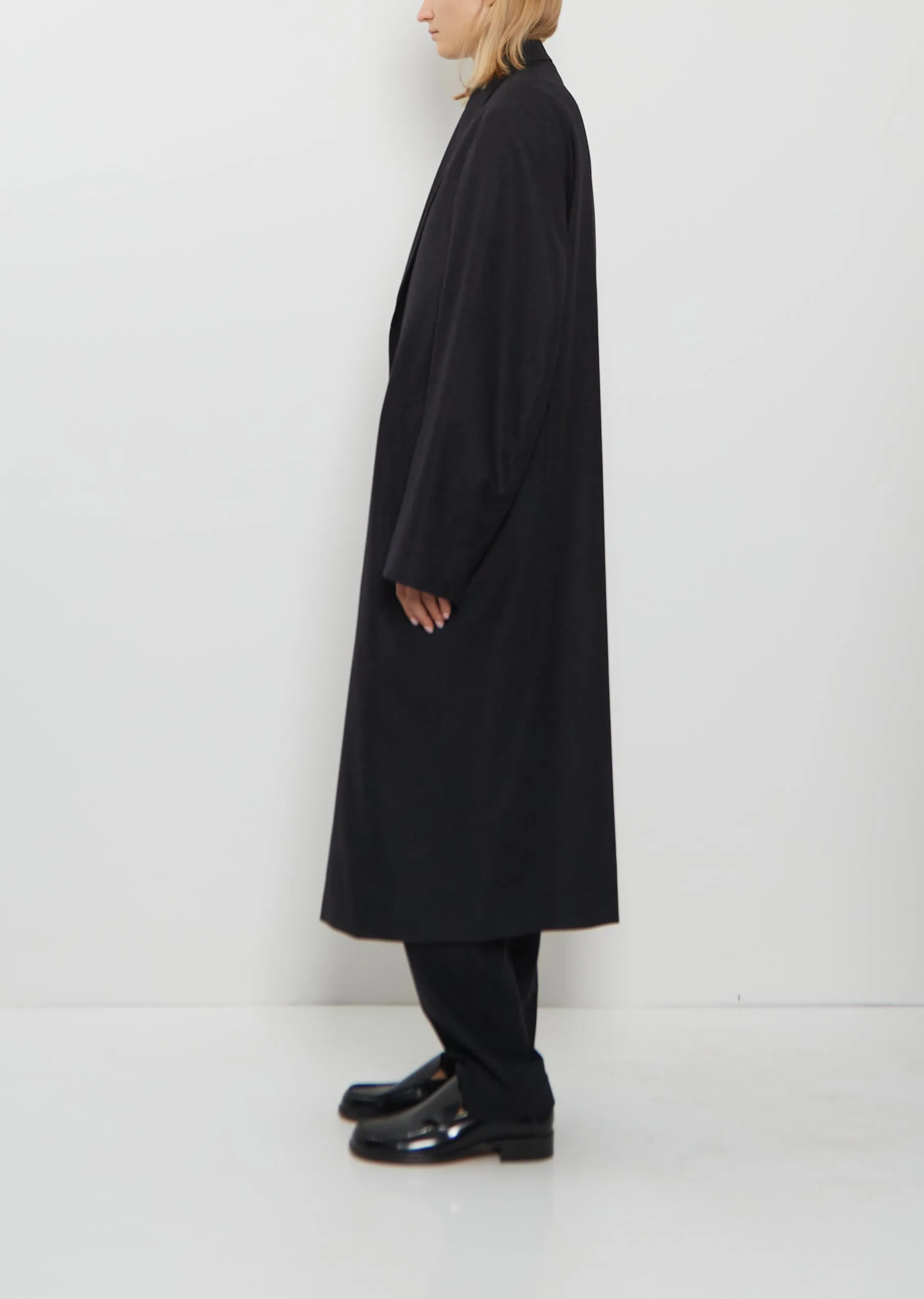 Soft Cashmere Chesterfield Coat sold by La Garconne product image thumbnail 2