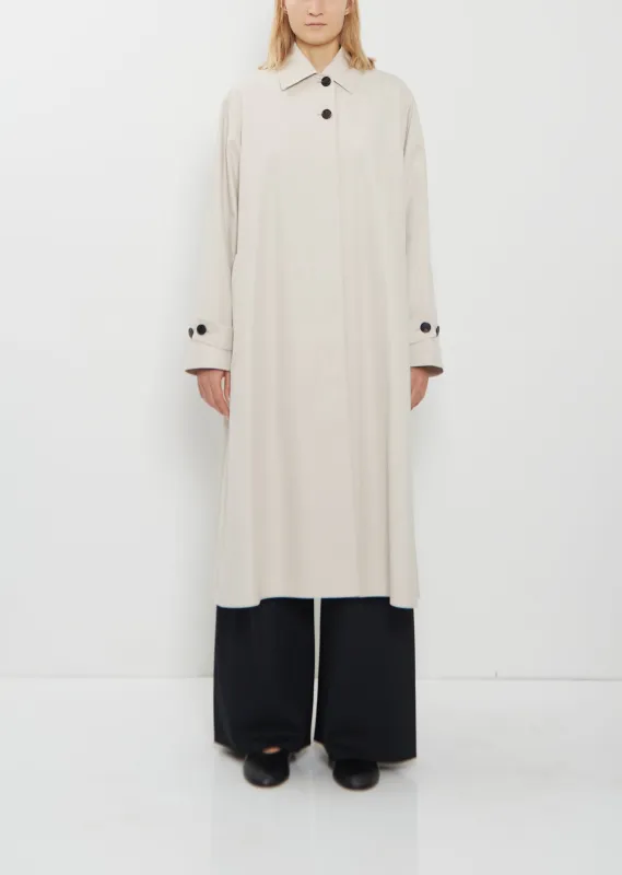 Lolana Technical Cotton Coat sold by La Garconne