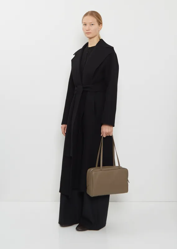 Astra Leather Bowling — Smoked Taupe sold by La Garconne