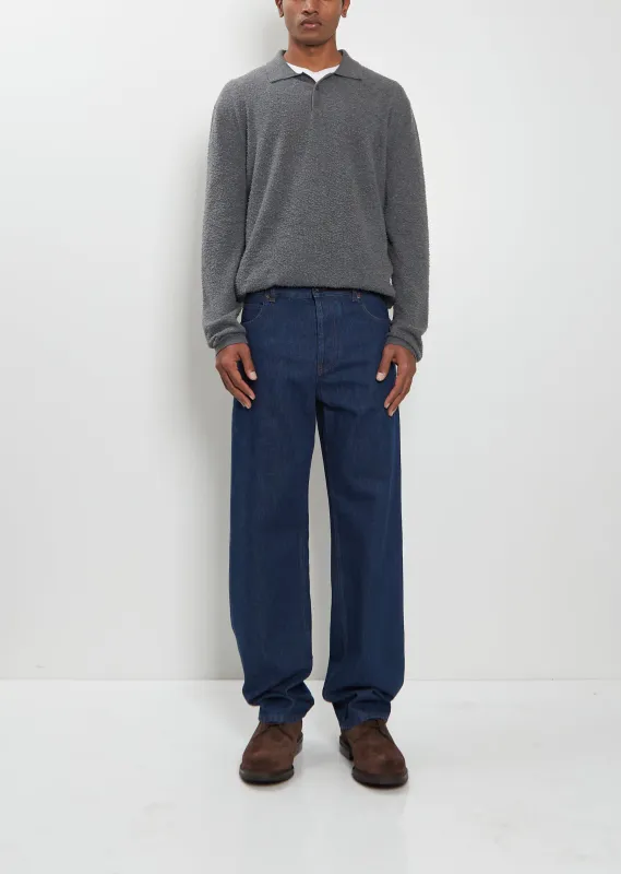 Rossen Cotton Denim Jean — Indigo sold by La Garconne