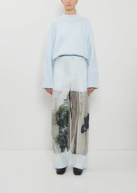 Street View Washi Paper Pant sold by La Garconne