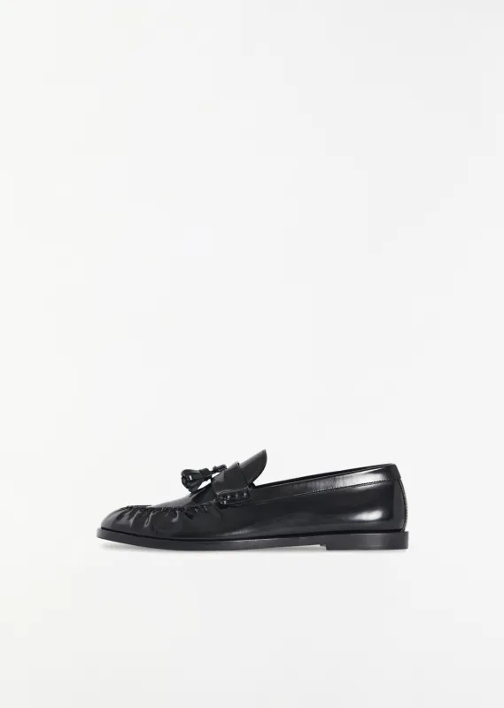 Mens Polished Leather Loafer sold by La Garconne
