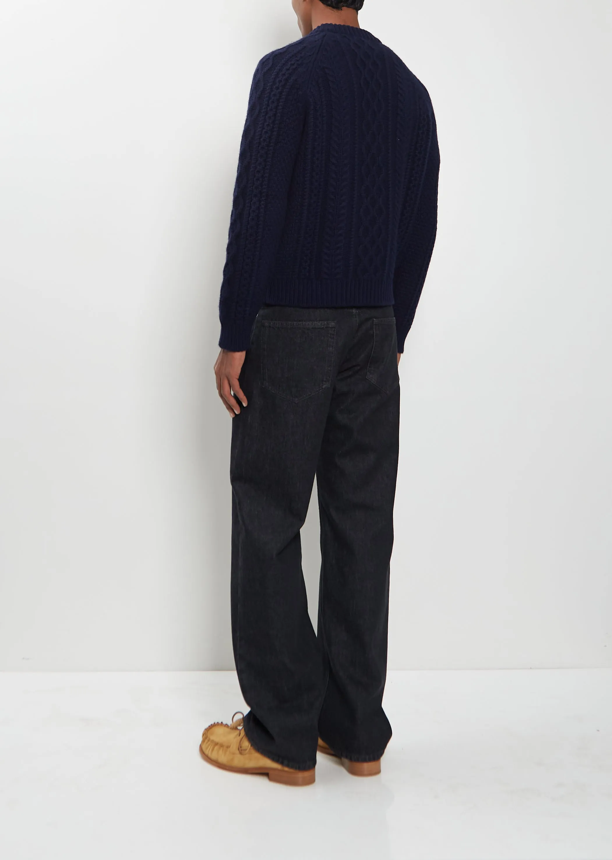 Isla Cashmere Cable Sweater sold by La Garconne product image thumbnail 3