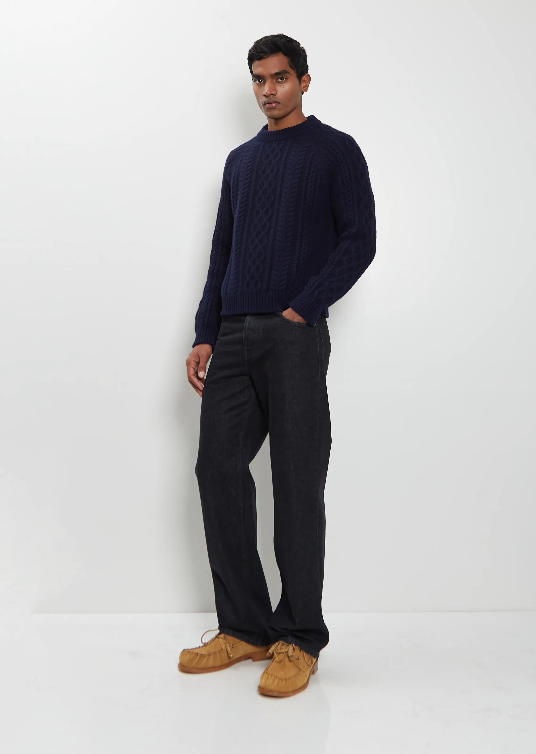 Isla Cashmere Cable Sweater sold by La Garconne product image thumbnail 4